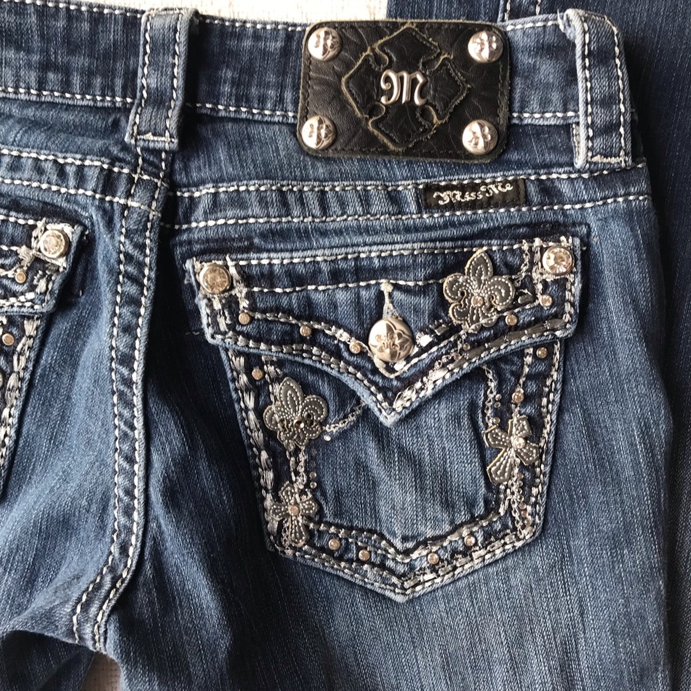 Miss Me Denim Jeans Bootcut Size 26x29